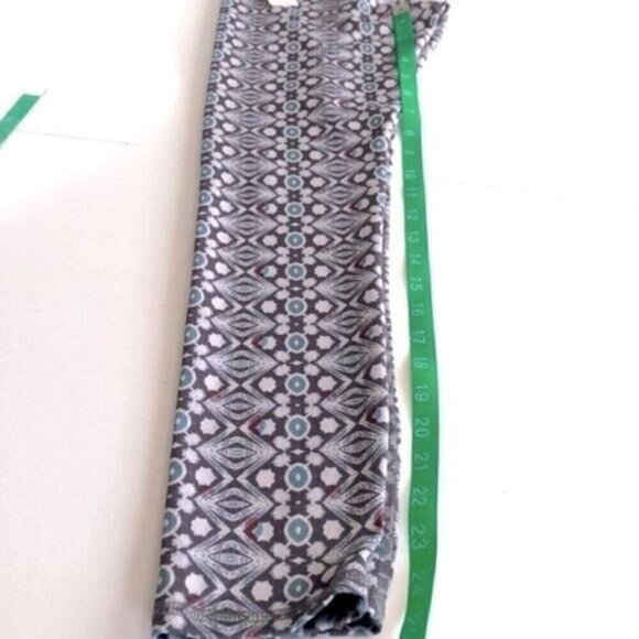 Daily Practice Compression Leggings Yoga Blue/Grey Geometric High-Waist XS NEW - Picture 7 of 11